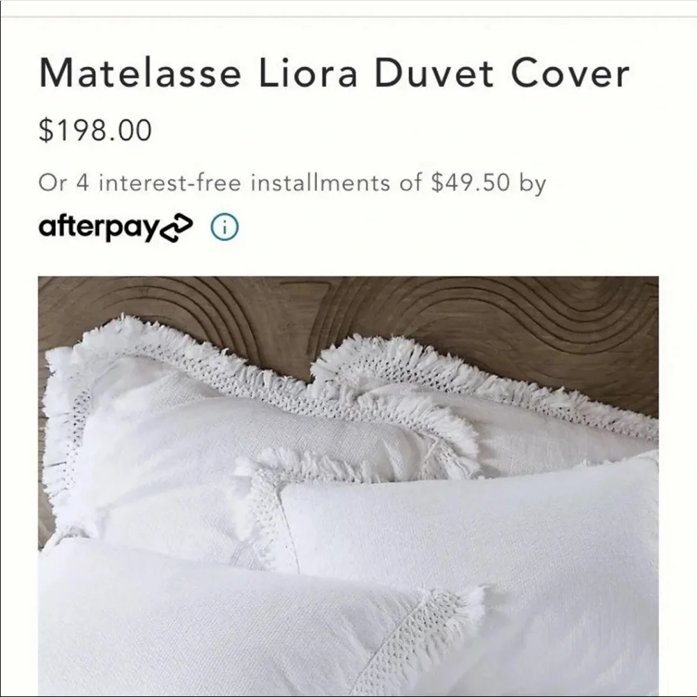 New Anthropologie Matelasse Liora Duvet Cover King plus 1 sham
